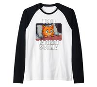 Vedo la Gente scema. Parodia per Chi è circondato da idioti Maglia con Maniche Raglan