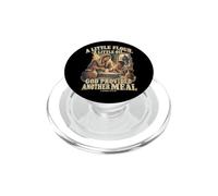 Vedova che prepara il pane 1 Re 17:8-16 Ringraziamento cristiano PopSockets PopGrip per MagSafe