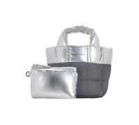 VEE COLLECTIVE Borsa - Mini Bag PORTER TOTE Mini argento