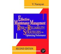 Vee Narayan Effective Maintenance Management (Copertina rigida)