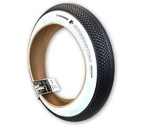 Vee Tire 20x4.0 Bianco Wall Bike Tire Speedster E-Bike 50 Classificato con Endurance Compound