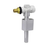 VeeBath Ingresso laterale valvola di ingresso WC, valvola galleggiante 1/2 "- gambo in ottone