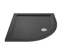 VeeBath Piatto doccia con quadrante grigio ardesia da 40 mm, per cabina doccia, cabina doccia, 700 x 700 mm