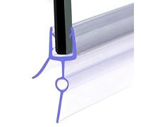 VeeBath SEAL003-P Guarnizione per Porta Doccia Tipo C - Vetro 8-10 mm Fino a 23 mm di Distanza, Trasparente