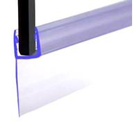 VeeBath SEAL004-P Guarnizione per Porta della Doccia Tipo D, Vetro da 4 - 6 mm Fino a 15 mm di Distanza, Trasparente