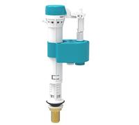 VeeBath Valvola di riempimento Pro Bottom Entry Float Flush, valvola di riempimento in ottone da 1/2»