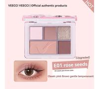 VEECCI - Sweet Dreams Five Colors Eyeshadow Palette - 5.2g - E01 Rose Seed