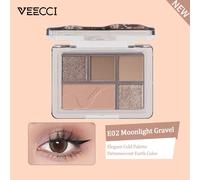VEECCI - Sweet Dreams Five Colors Eyeshadow Palette - 5.2g - E02 Moonlight Gravel