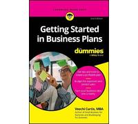 Veechi Curtis Getting Started in Business Plans For Dummies (Tascabile)