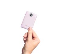 VEEKTOMX Power Bank 10000mAh 22,5W PD3.0 QC 3.0 Powerbank Mini USB C Caricabatteria Portatile Ricarica Rapida con Display a LED Compatibile con iPhone Huawei Xiaomi Tablets ecc. (Viola)