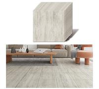 VEELIKE Pavimento Adesivo Effetto Cemento Beige Mattonelle Adesive Pavimento Cucina Impermeabile Adesivi per Piastrelle Pavimento Bagno Carta Adesiva Vintage Camera da Letto 1.5mm 30cm x 30cm 12 Pezzi