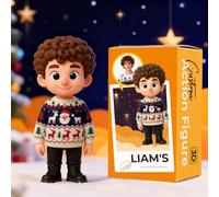 VEELU Figurina 3D Personalizzata - Regalo Personalizzato Originale per Donna, Uomo, Coppie e Animali Domestici - Statua con Foto - Regalo Anniversario, Compleanno, Matrimonio (Singola)