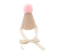 Veemoon 1 Pezzo Cappello per Rattan Accessorio Fotografico e Costume per Compleanni e Speciali Facile Indossare e Leggero per Decorazioni Domestiche