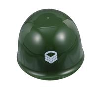 Veemoon 1 Pezzo Giocattoli per cappelli mimeti Helmet Green costume da cappello dell'esercito per berretto da soldato di simulazione casco di plastica per Verde