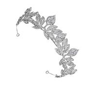 Veemoon 1 Pezzo Tiara Barocca Sposa Placcata Copricapo Nuziale per Cerimonie e Compleanni Accessorio Chic per Design Unico e Raffinato