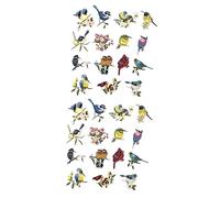 Veemoon 1 Set Toppe Ricamate Per Cucire Applique Per Abbigliamento in Bird Per Decorazioni Riparazioni Tessili Facili Applicare Su Altri Materiali 15 Pezzi