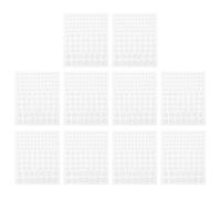 Veemoon 10 Adesivi Gocce di Rugiada Trasparenti Autoadesivi in Acrilico per Scrapbooking e Decorazioni Fai da Te Abbellimenti Realistici per Biglietti e Album Set da 10 Pezzi per