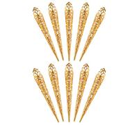 Veemoon 10 Pezzi Copriunghie Finte Lunghe per Halloween, Accessori Cosplay per Feste in Maschera, Unghie da Strega Spaventose per Giochi di Ruolo e Carnevali