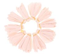 Veemoon 10 Pezzi Mazzo di Carta Crespa Fiori Finti Decorazioni Floreali per Feste Decorazioni Floreali per La Festa Fall Crepe Paper Disposizione del Matrimonio Decorare Fiori Carta Rosa