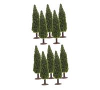 Veemoon 10 Pezzi Mini Pino Miniatura da Pz per Layout e Decorazioni Natalizie Fai da Te per Diorami Realistici per Spazi Compatti