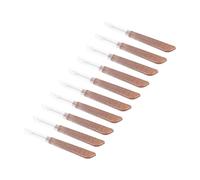 Veemoon 10 Pezzi Raccoglifilo Taglia Asole Cutter Squartatore Tagliapunti Attrezzo Forniture Raccoglitore Taglia Cuciture Strumento Taglia Punti Cucitura Cucire Taglierino di Legno Brown