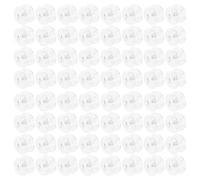 Veemoon 100 Pezzi Bobine da Cucito Compatte Trasparenti per Macchine da Cucire Domestiche Compatibili con Brother Singer Jack Typical, Bobine Vuote Professionali Arresto Rapido