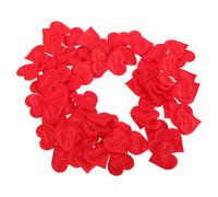 Veemoon 100 Pezzi Coriandoli Petali a Forma di Cuore in Spugna Rossa 3,5 Cm per Decorazioni Matrimonio, San e Feste, Confetti da Tavolo Romantici per Addio al Nubilato e Anniversari