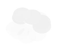 Veemoon 100 Pezzi Film badge Film plastica badge coperchi per espositori per medaglie Distintivo chiaro pvc