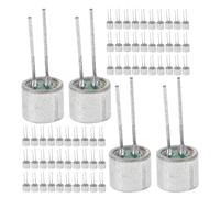 Veemoon 100 Pezzi Microfono a Condensatore Elettrete 6x5 Mm Pickup Omnidirezionale con Pin per Registrazione Audio e Sostituzione Microfono Strumenti Accessori Professionali