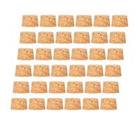 Veemoon 100 Tappi di Sughero Conici per Bottiglie Coperchi di Sughero in Legno Morbido Kit per Chiusura Ermetica di Barattoli e Bottiglie Adatti per Decanter e Servizi da Tè