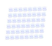 Veemoon 100pezzi Ventose Bifacciali in Silicone Trasparente Per Superfici Lisce Come Vetro e Piastrelle Cuscinetti Antiscivolo Per Mobili e Piani Tavoli Paraurti Per Migliorare Stabilità
