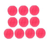 Veemoon 10pezzi Contenitori Balm Ricaricabili Rosa Labbra Viaggio Design Creativo e Compatto Facile Trasportare Balm e