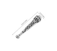 Veemoon 12 Pezzi Terminali in Metallo per Cravatte Bolo con Motivo Vintage Antico Accessori Decorativi per Fai da Te Collane e Gioielli Punta Sostitutiva Resistente per Progetti Creativi