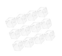 Veemoon 12pezzi Barattolo Osserva Insetti Lente d Ingrandimento Contenitore per Osservazione dei Insetti Scatola Lente per Apprendimento ed Esperimenti Scientifici