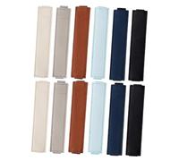 Veemoon 12pezzi Fascia Portapenne per Quaderni Astuccio Portapenne per Matite e Penne per Scrivania o Borsa con Cinghia per Fissare Diario o Agenda Multiuso