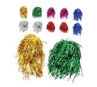 Veemoon 12pezzi Parrucca Lucida in Lamé Metallico per Feste Colori Disponibili Copricapo per Travestimenti e Feste in Maschera Realistica e Confortevole Colore Casuale