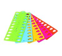 Veemoon 15 Pezzi Supporto per Fili da Cucito in Plastica Colorata Organizer per Ricamo e Punto Croce Piastra per Avvolgimento Bobine Accessori Cucito Compatti e Durevoli Colore Casuale