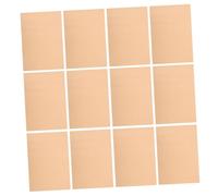 Veemoon 15pezzi Carta da Lettere in Braille per Esercizi Materiale Scolastico per Non Vedenti Ausilio per Scrittura in Braille di Cartoncino Resistente per Appunti Personali e Progetti Edu