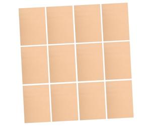 Veemoon 15pezzi Carta da Lettere in Braille per Esercizi Materiale Scolastico per Non Vedenti Ausilio per Scrittura in Braille di Cartoncino Resistente per Appunti Personali e Progetti Edu