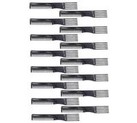 Veemoon 15pezzi Pettine per Capelli Doppia Faccia Pettine da Parrucchiere per Styling dei Capelli per Taglio per Cotonatura Antistatico per Prevenire Effetto Crespo di Pettini per Parrucch