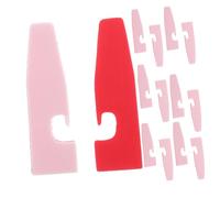 Veemoon 15pezzi Piedino Premistoffa in Plastica per Macchina Overlock Cuscinetto Durevole Resistente all Usura Accessorio Sostituzione per Cuci Fondo Copertura per Cucire