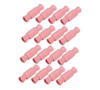 Veemoon 16 pezzi Contenitori Refill per Gloss Labbra Rosa Tubi Mini Portatili Leggeri e Riutilizzabili per Balsamo Labbra Design Compatto per Viaggio e Quotidiano