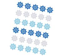 Veemoon 180 Pezzi Decorazioni Fai da Te a Tema Nautico in Legno Kit Ornamenti Timoni e Vele Colorati Accessori Decorativi per Casa Album e Copricapi Set Creativo per e Amici