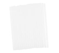 Veemoon 18pezzi Hot Melt Glue Sticks Ultra Sticky Transparent Rods for Diy Crafts High Adhesion Heat Resistant Adhesive for Various Applications