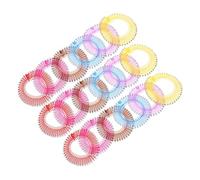 Veemoon 18pezzi Pettini per Capelli Circolari Elastici Fasce Elastiche Regolabili in Plastica Morbida Pettine Circolare Elastico Robusta Struttura Molla per Donne e Ragazze