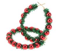 Veemoon 1paio Orecchini Natalizi Con Campanelli e Charm Di Albero Di Natale Di Orecchini Festivi Per Donne Perfetti Per Celebrazioni Di Natale e Feste Di Fine Anno
