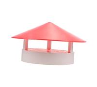 Veemoon 1pezzi Cappuccio Antipioggia Per Tubi in Pvc Di Copertura Per Tubi Forma Di Ombrello Protezione Da Vento e Pioggia Per Da Giardino e Interni