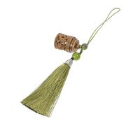 Veemoon 1pezzi Ciondolo Ciondolo Forma Di Bustina Vuota Decorativo Per Borsa Chiave Decorativa Marrone e Leggero Facile Da Trasportare Buona Consistenza e Superficie Liscia Facile Da Pulir