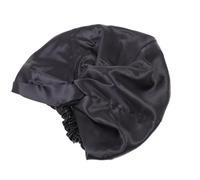 Veemoon 1pezzi Cuffia Da Notte in Seta Per Cura Dei Capelli Morbida e Confortevole Per Proteggere i Capelli Lunghi e Ricci Durante Sonno Riutilizzabile e Facile Da Trasportare