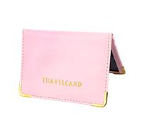 Veemoon 1pezzi Custodia Protettiva in Pelle Pu Per Carte Di Credito Borsa Per Banca Design Semplice e Funzionale Adatta Per Lavoro Viaggi e Trasporto Di Carte d Identità Contanti e Documen